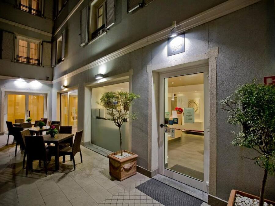 Façade de l’hébergement