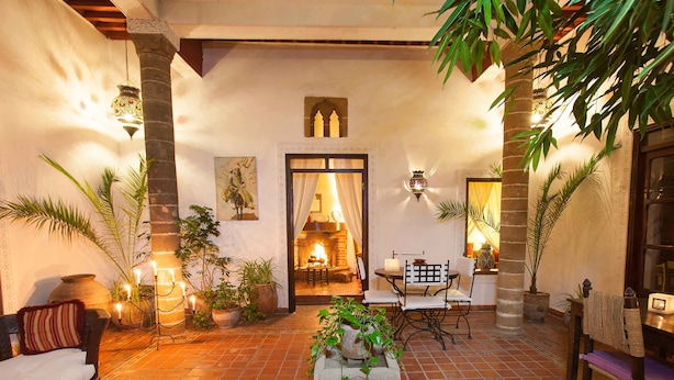 Lobby sitting area - Dar Ness (Essaouira)
