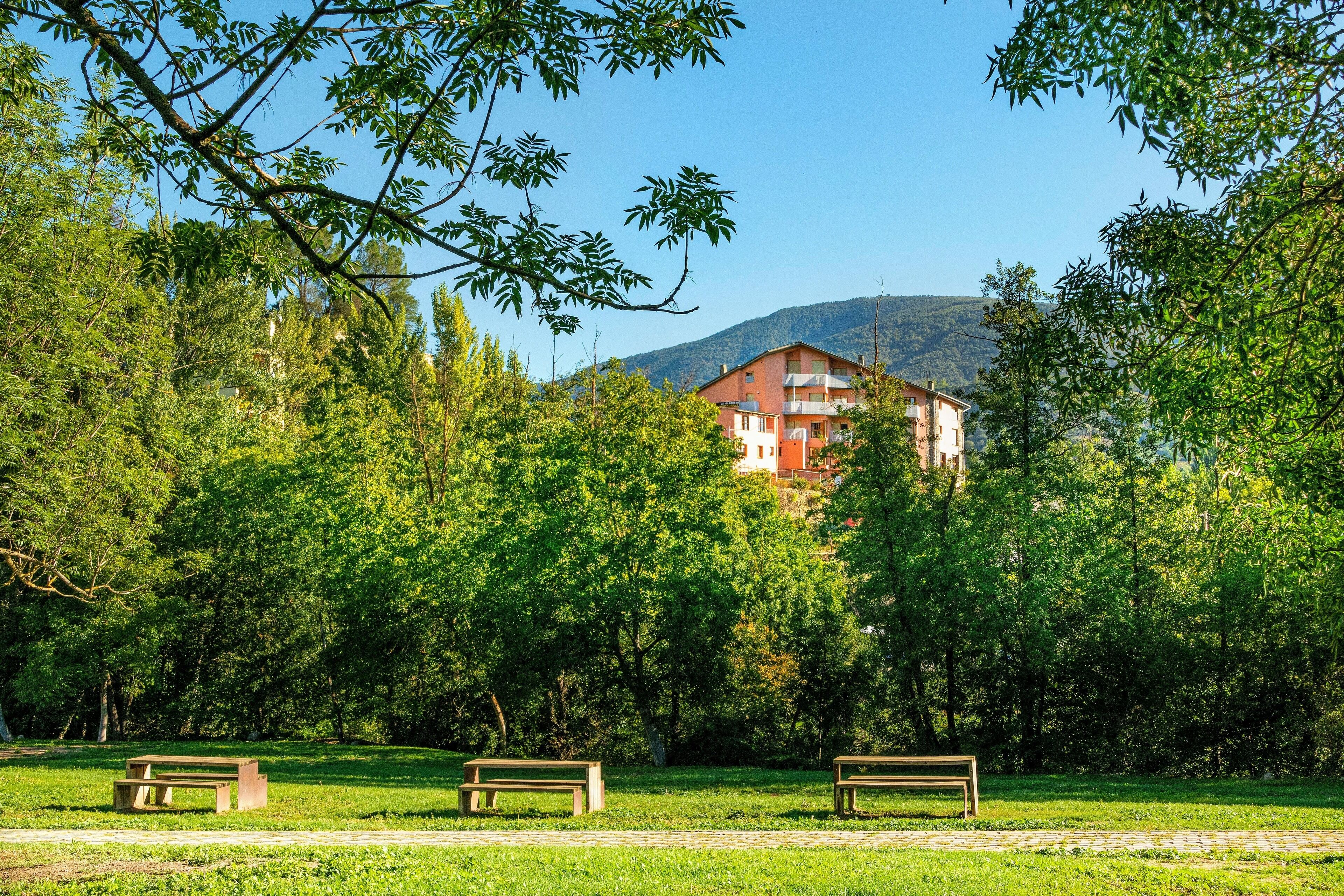 Façade de l’hébergement
