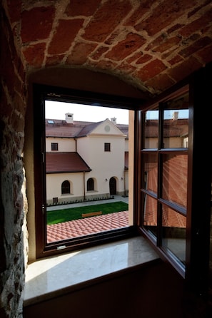 Blick von der Unterkunft