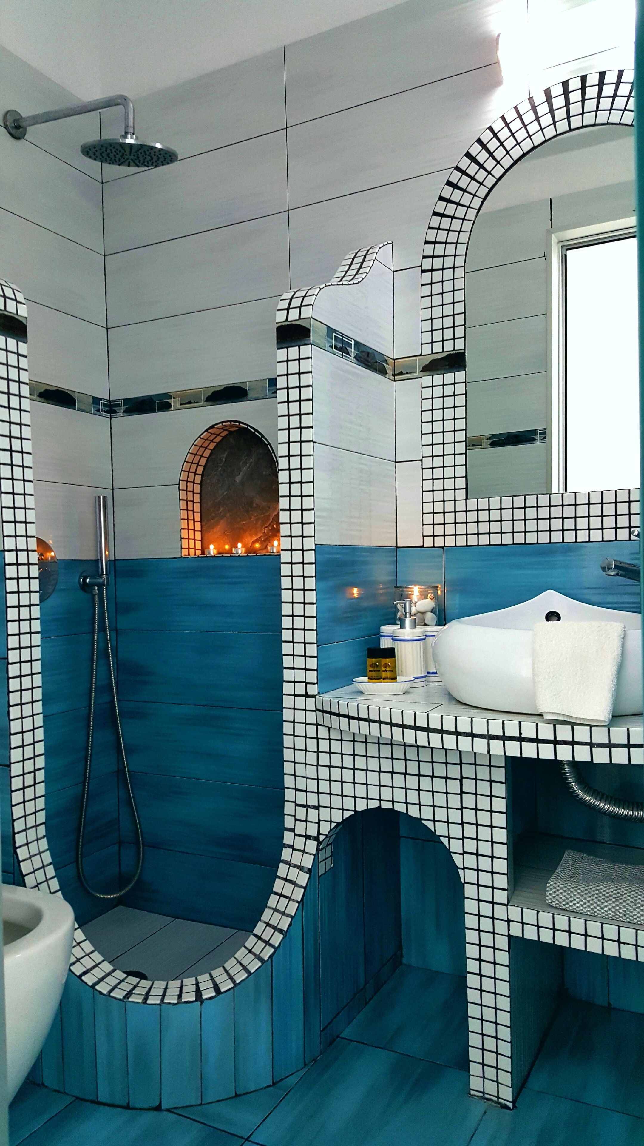 standard room, two single beds | bathroom | shower, hair dryer, towels