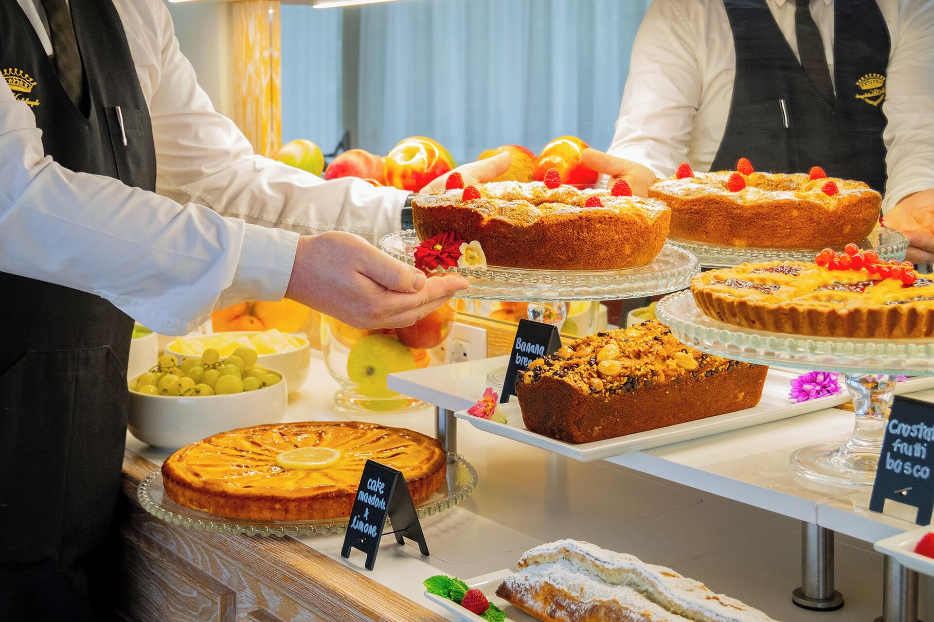 Petit déjeuner buffet