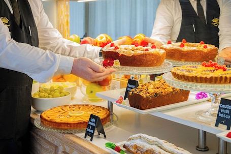 Breakfast buffet. Villa Michelangelo