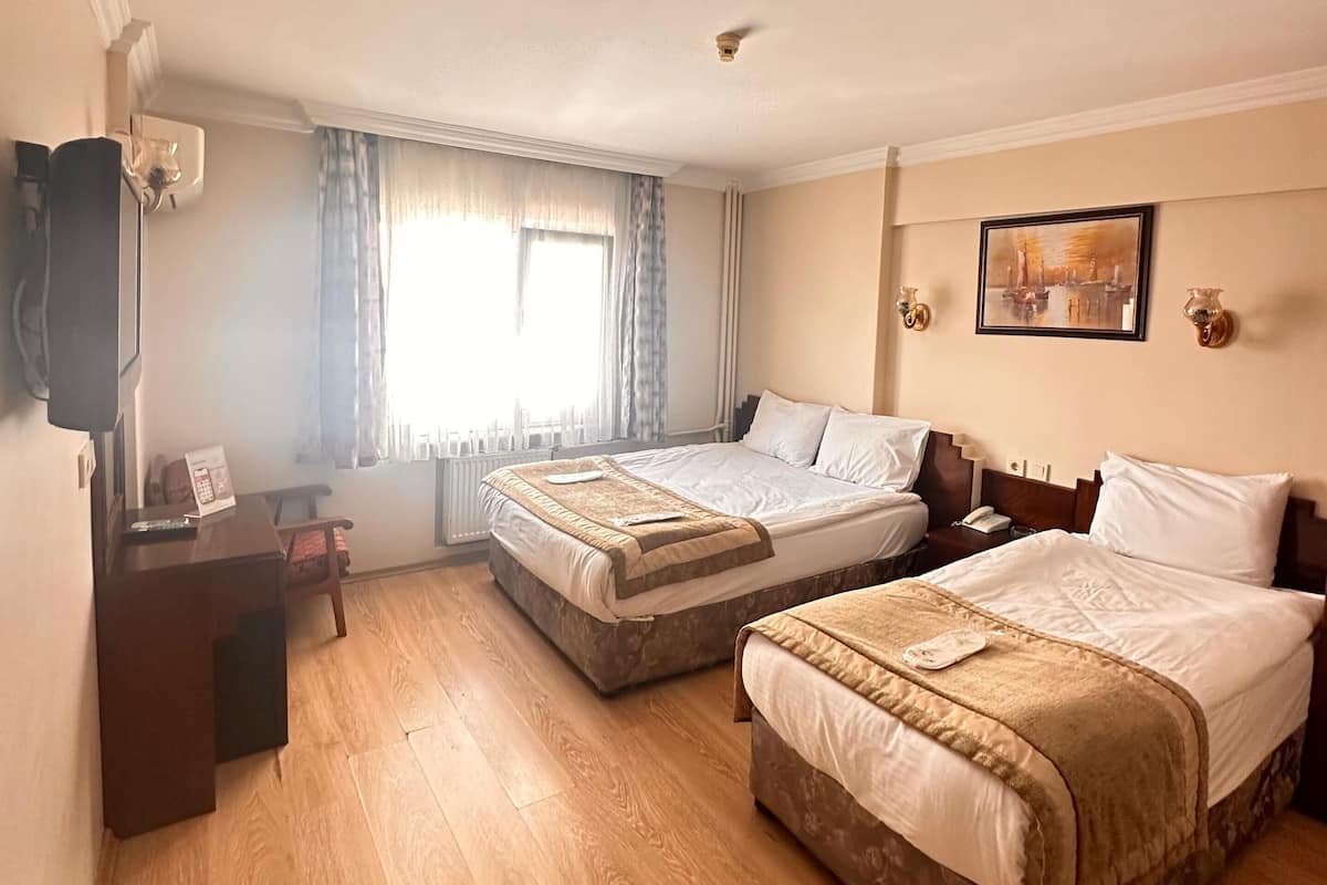 DBL ROOM FRENCH OR TWIN | Bộ đồ giường cao cấp, nệm có lớp đệm bông, minibar