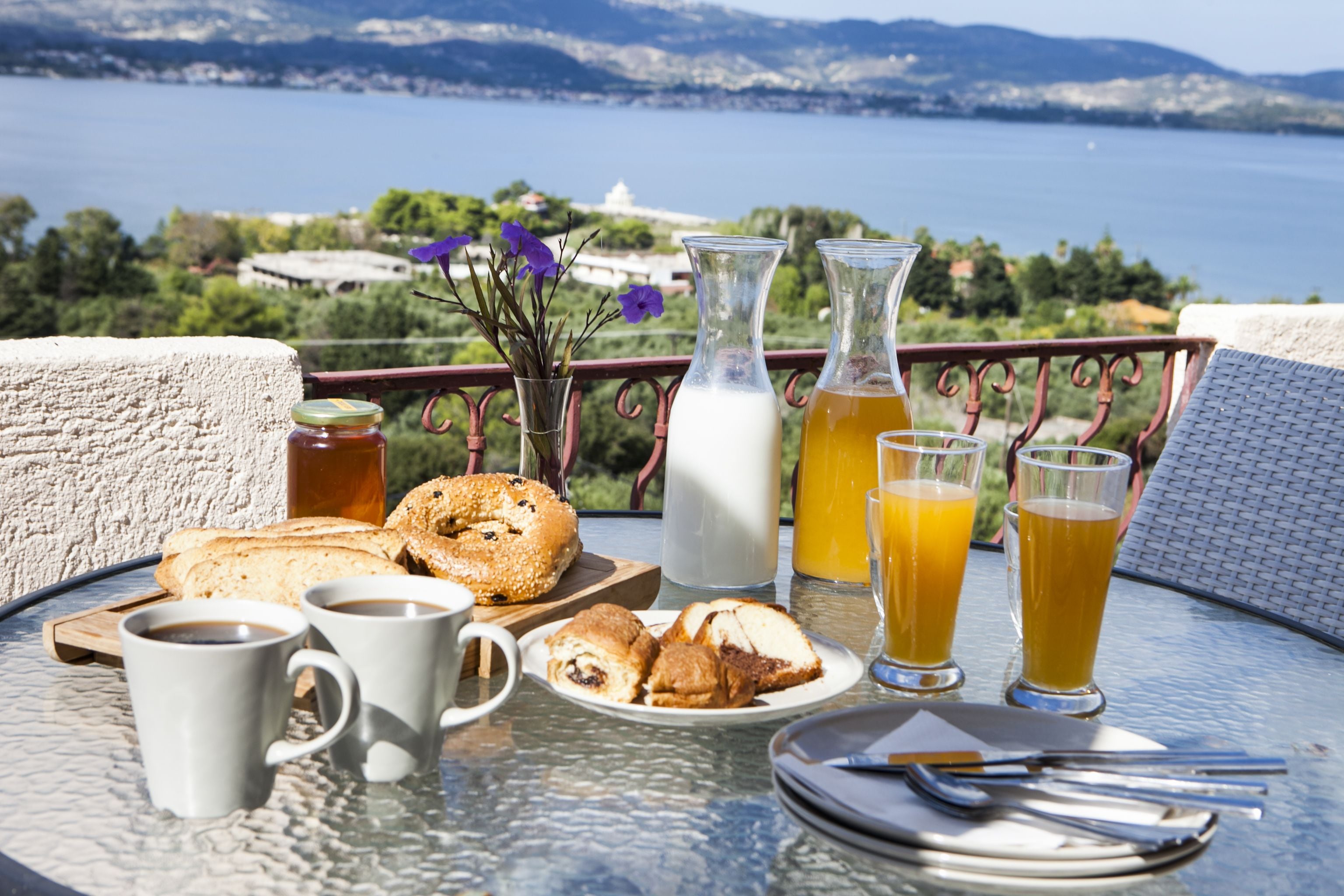 部屋からの景観
