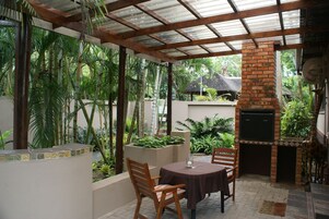 Chalet, 1 cama doble | Terraza o patio
