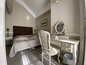 Junior Double Room | Memory foam beds, minibar, in-room safe, individually decorated