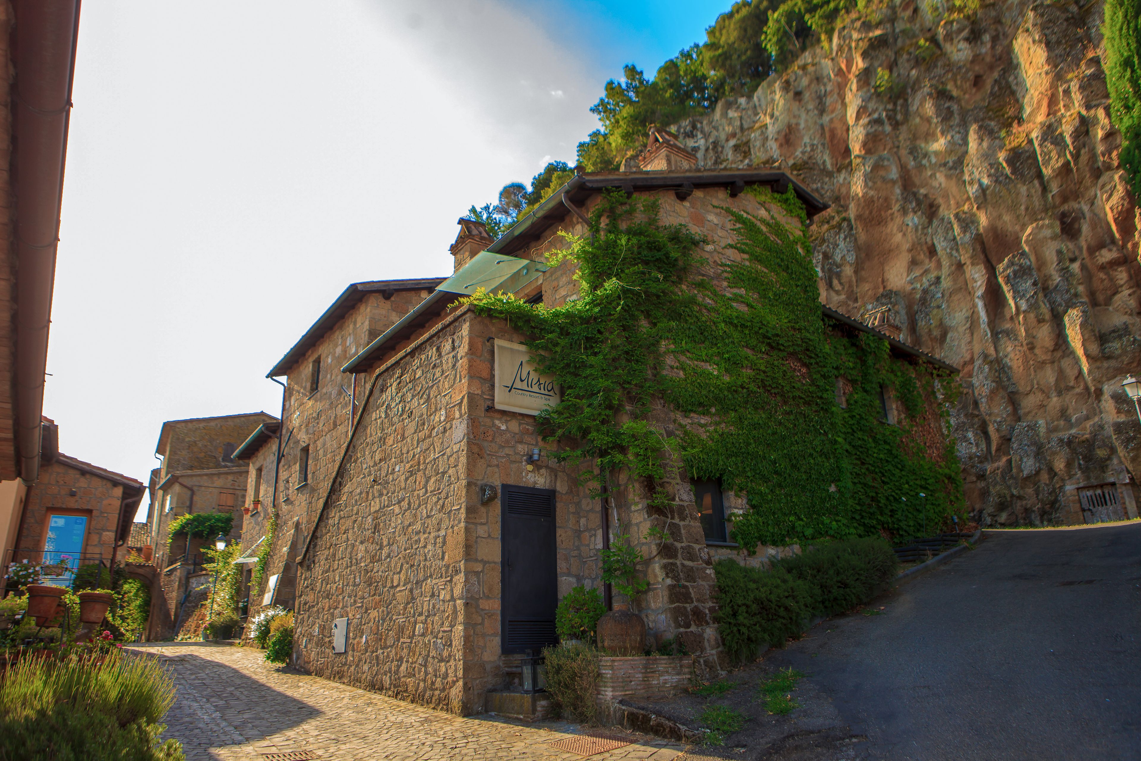 Fassade der Unterkunft