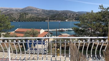 Double or Twin Room, Sea View | Balcony view