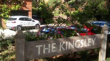 Overnatningsstedets facade