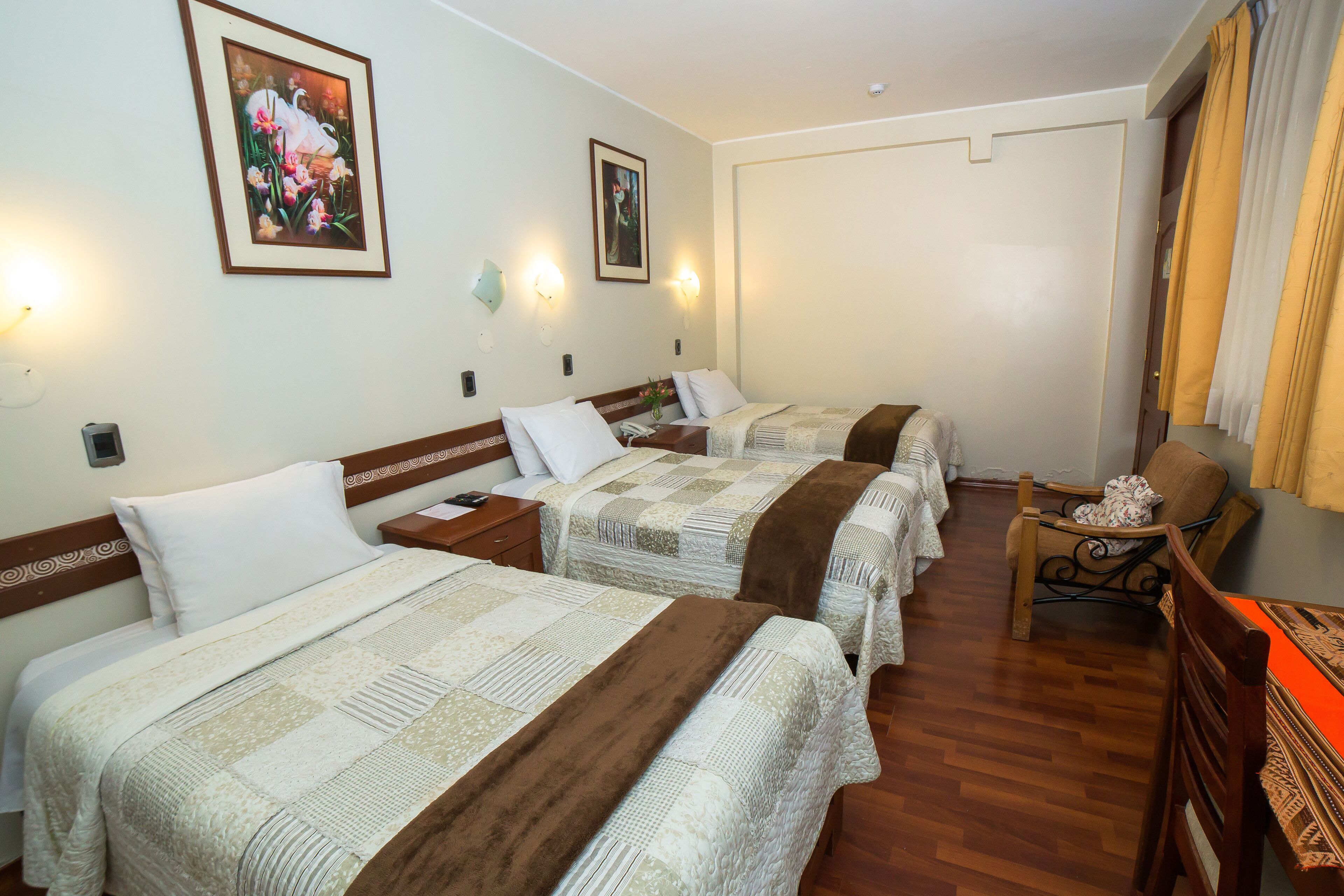 triple room | premium bedding, in-room safe, desk, blackout curtains