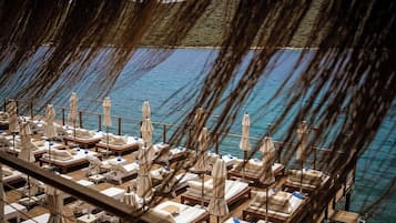 Playa privada, snorkel, bar en la playa y pesca