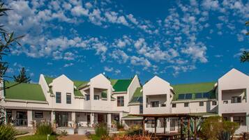 Voorkant van accommodatie