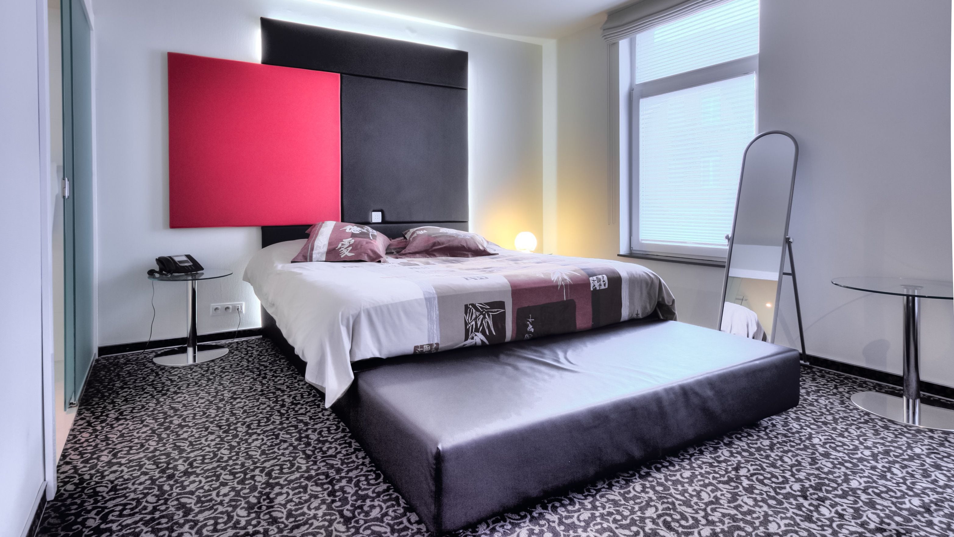 Standaard appartement, keuken | Luxe beddengoed, een minibar, een kluis op de kamer