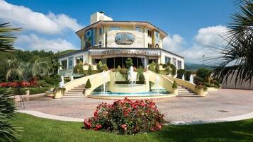 Fassade der Unterkunft