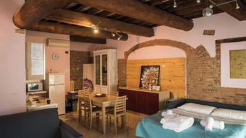 Deluxe-Apartment, Küche | Eigene Küche