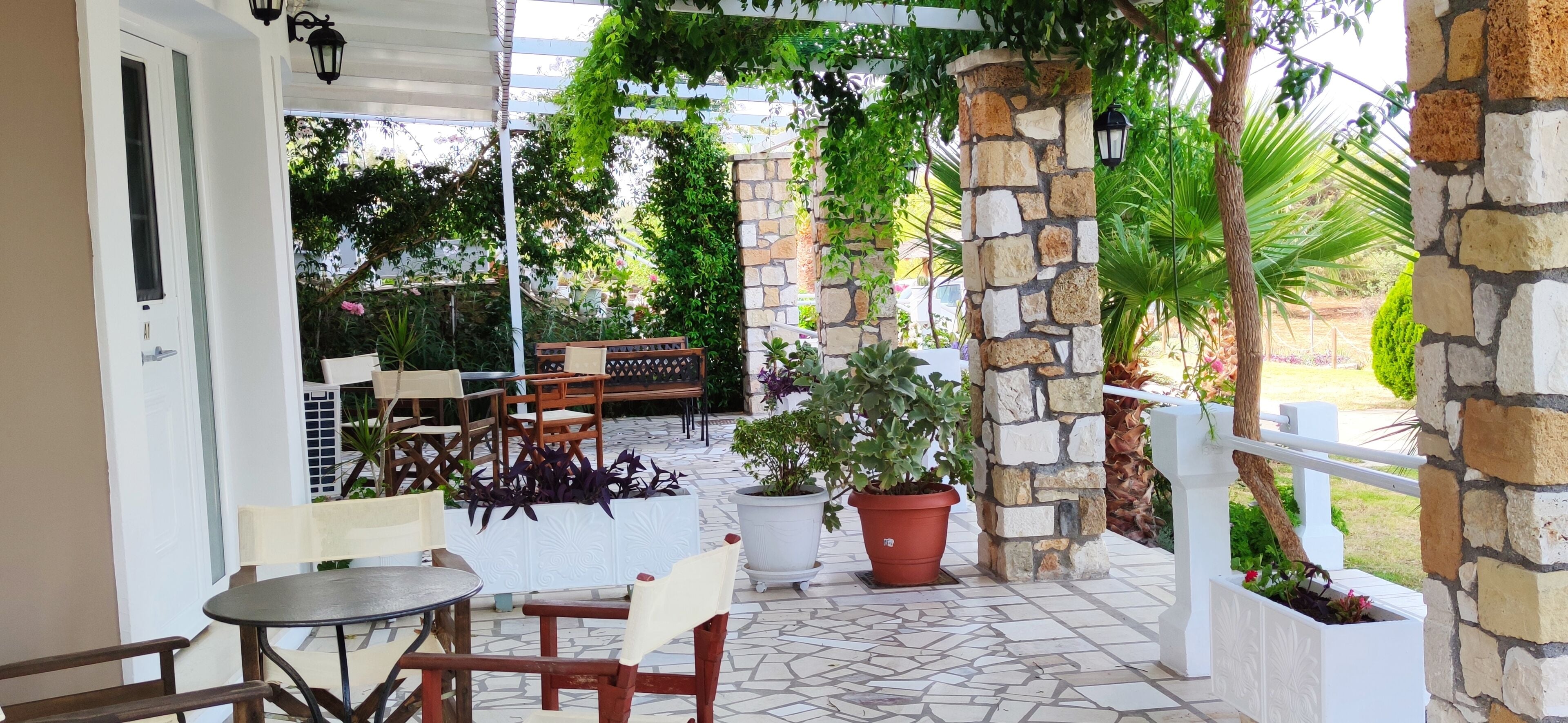 Departamento, 1 habitación, vista al mar | Terraza o patio