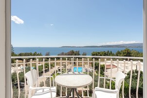 Studio, Sea View (For 3) | Balcony view