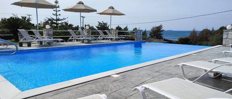 Seasonal outdoor pool