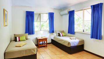 Standard Apartment, 2 Bedrooms | 1 bedroom, laptop workspace, blackout curtains, iron/ironing board