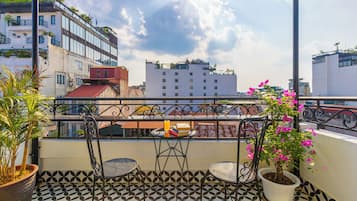 Chambre Double Luxe, balcon | Terrasse/Patio