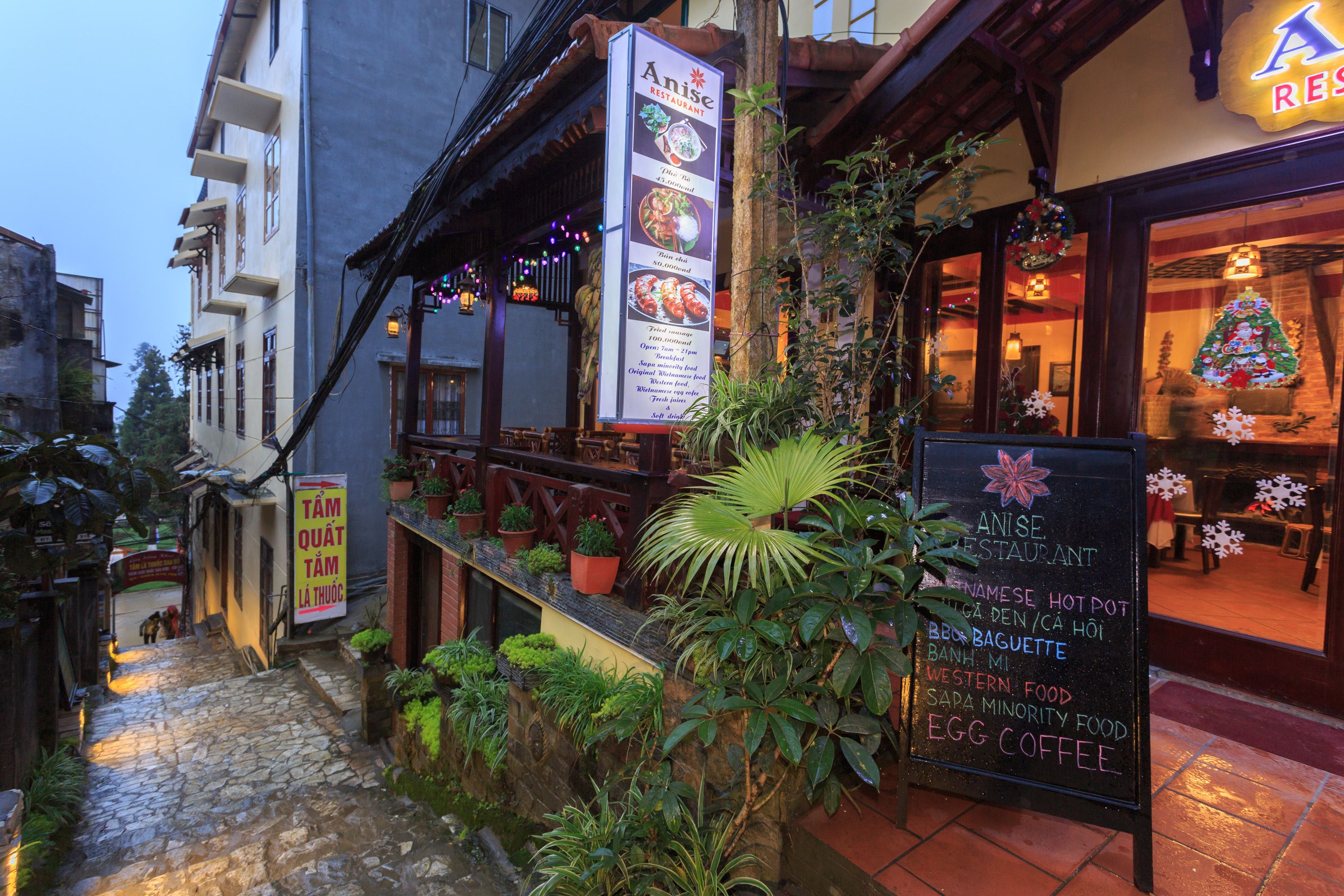 breakfast, lunch, dinner served; eastern european cuisine