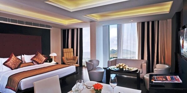 Vue depuis l’hébergement