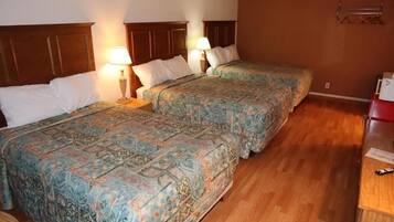 Standard Room, Multiple Beds, Non Smoking (Not Pet Friendly) | Free WiFi, bed sheets