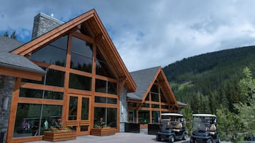 Façade de l’hébergement