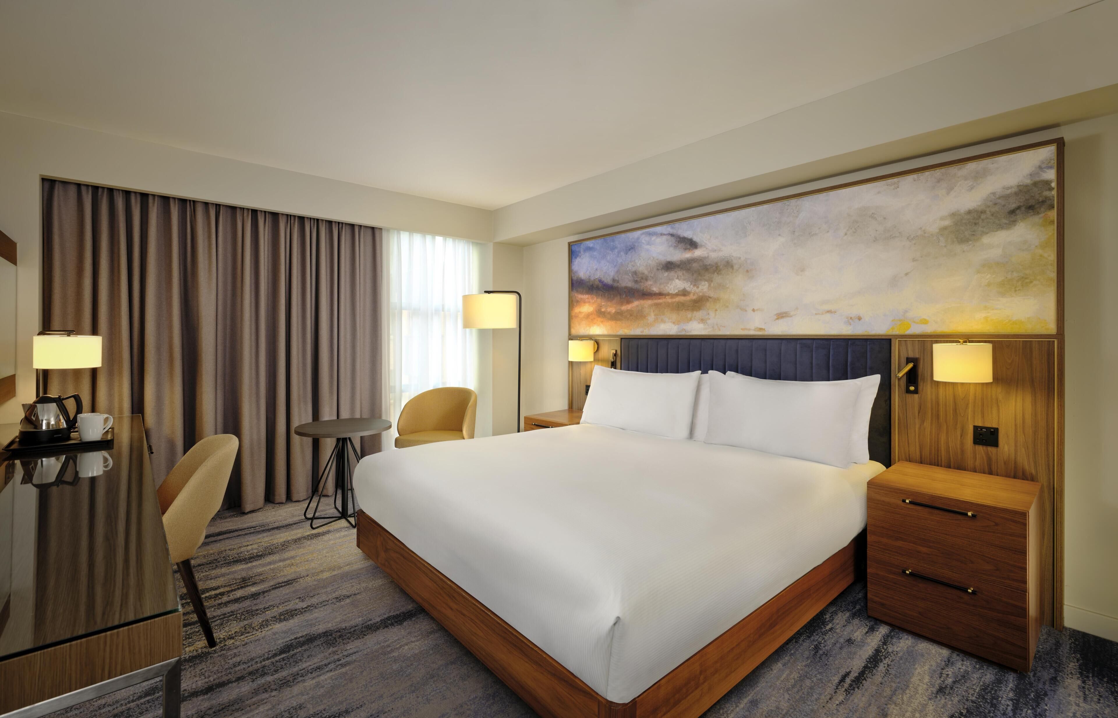 Premium bedding, in-room safe, desk, laptop workspace