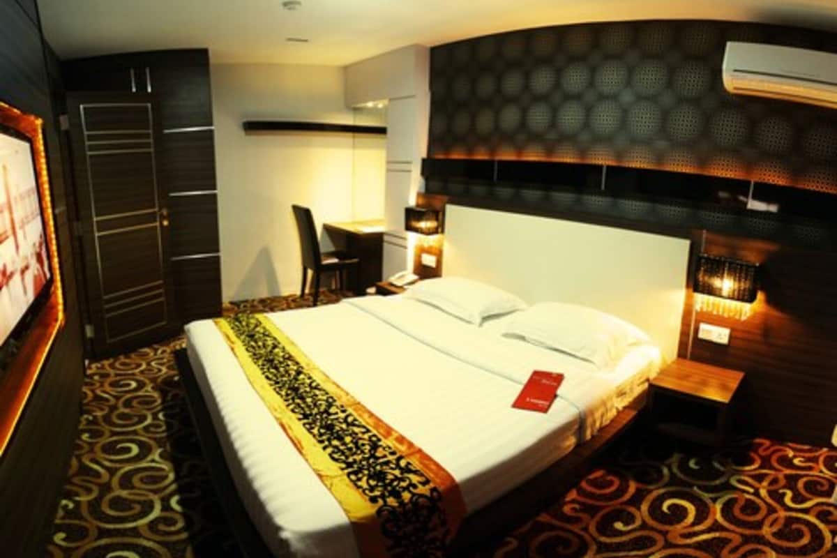 Executive-suite - 1 kingsize-seng | Minibar, pengeskab på værelset, skrivebord, ekstra senge (tillægsgebyr)