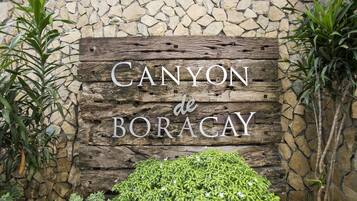 Majoituspaikan julkisivu