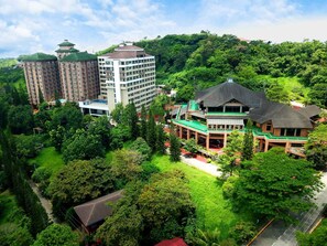 Façade de l’hébergement
