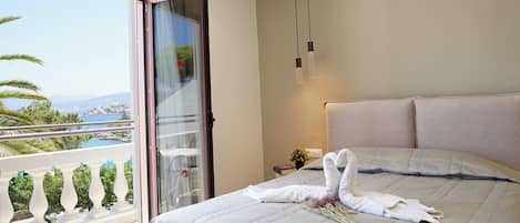 Dobbeltrom – deluxe | Minibar, safe på rommet, strykejern/-brett og wi-fi (inkludert)