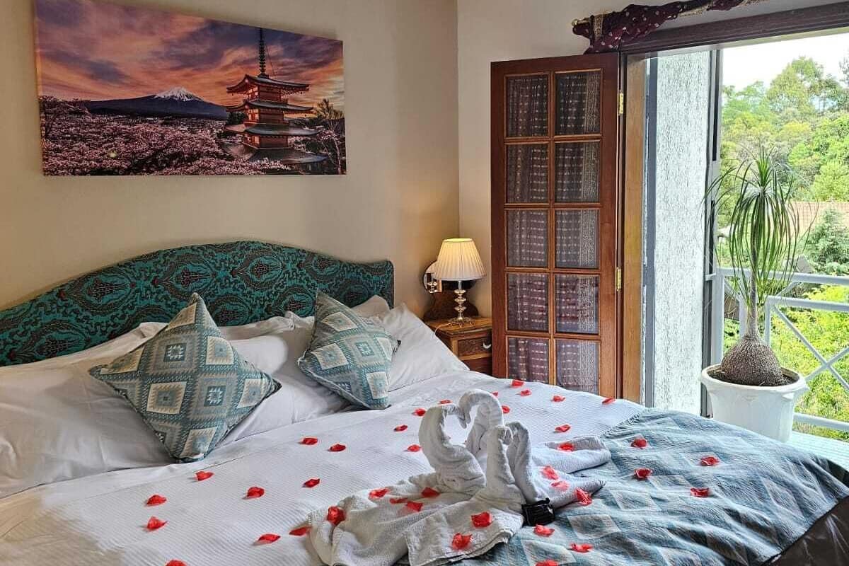 Suite Master Japao com Lareira | Bettwäsche aus ägyptischer Baumwolle, hochwertige Bettwaren