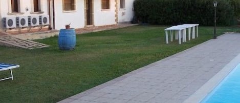 Alberca al aire libre