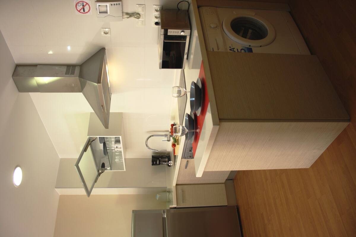 Apartamento, 2 habitaciones (4 pax) | Cocina privada | Frigorífico, microondas, placa de cocina y hervidor eléctrico