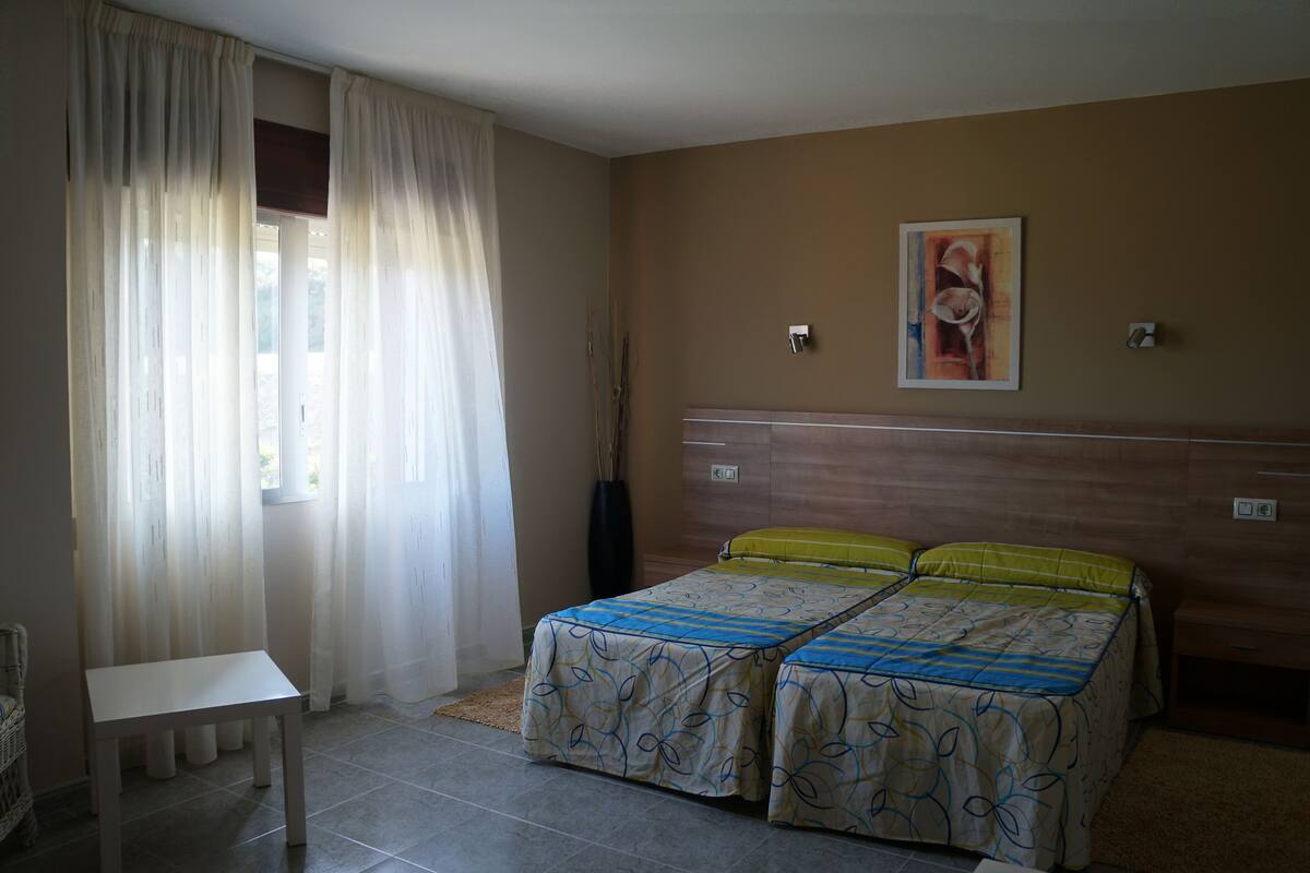 Desk, cribs (surcharge), rollaway beds (surcharge), WiFi (free)