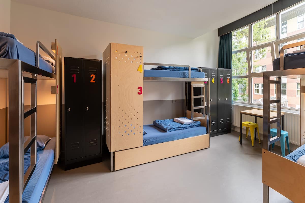 Camera Standard, bagno privato (Bunk beds, 6 persons) | Una cassaforte in camera, Wi-Fi gratuito, lenzuola