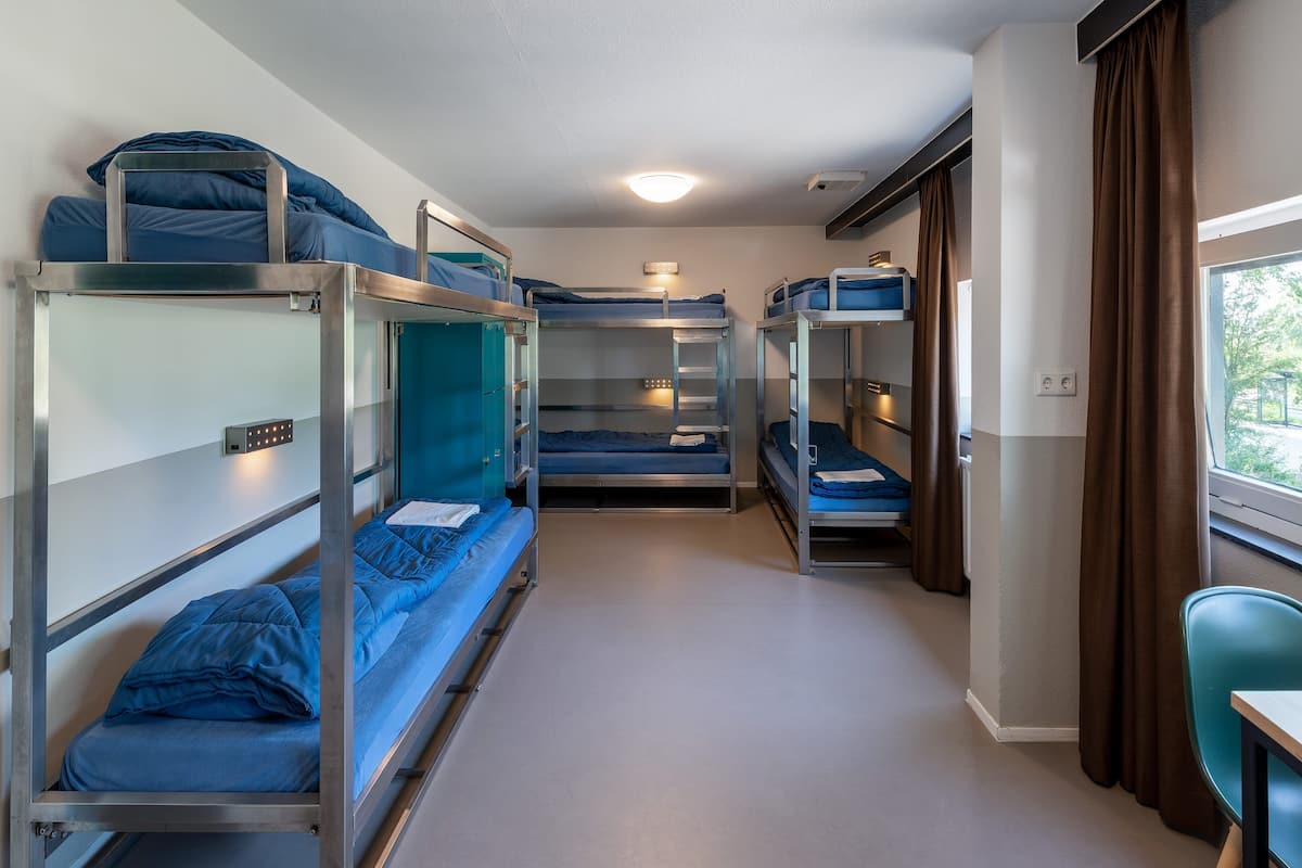 Standard Room, Private Bathroom (Bunk beds, 6 persons) | In-room safe, desk, free WiFi, bed sheets