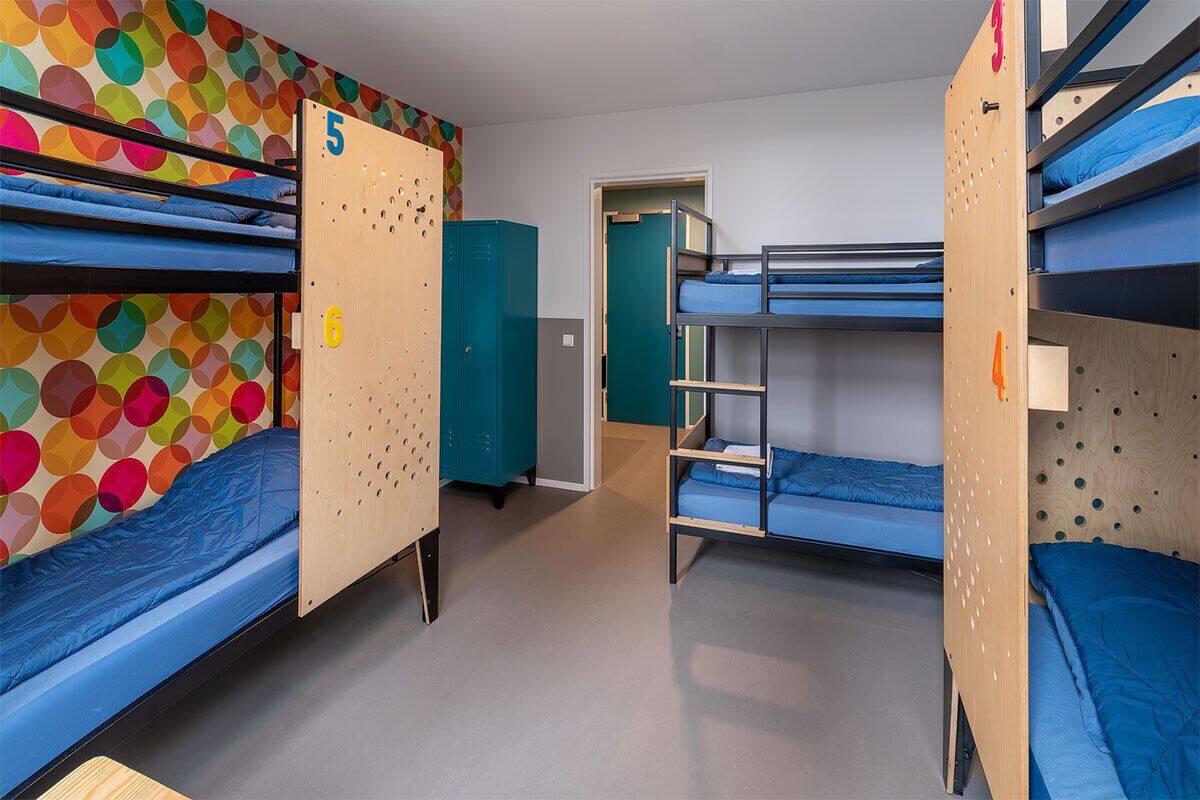 Standardzimmer, eigenes Bad (Bunk beds, 6 persons) | Kostenloses WLAN, Bettwäsche