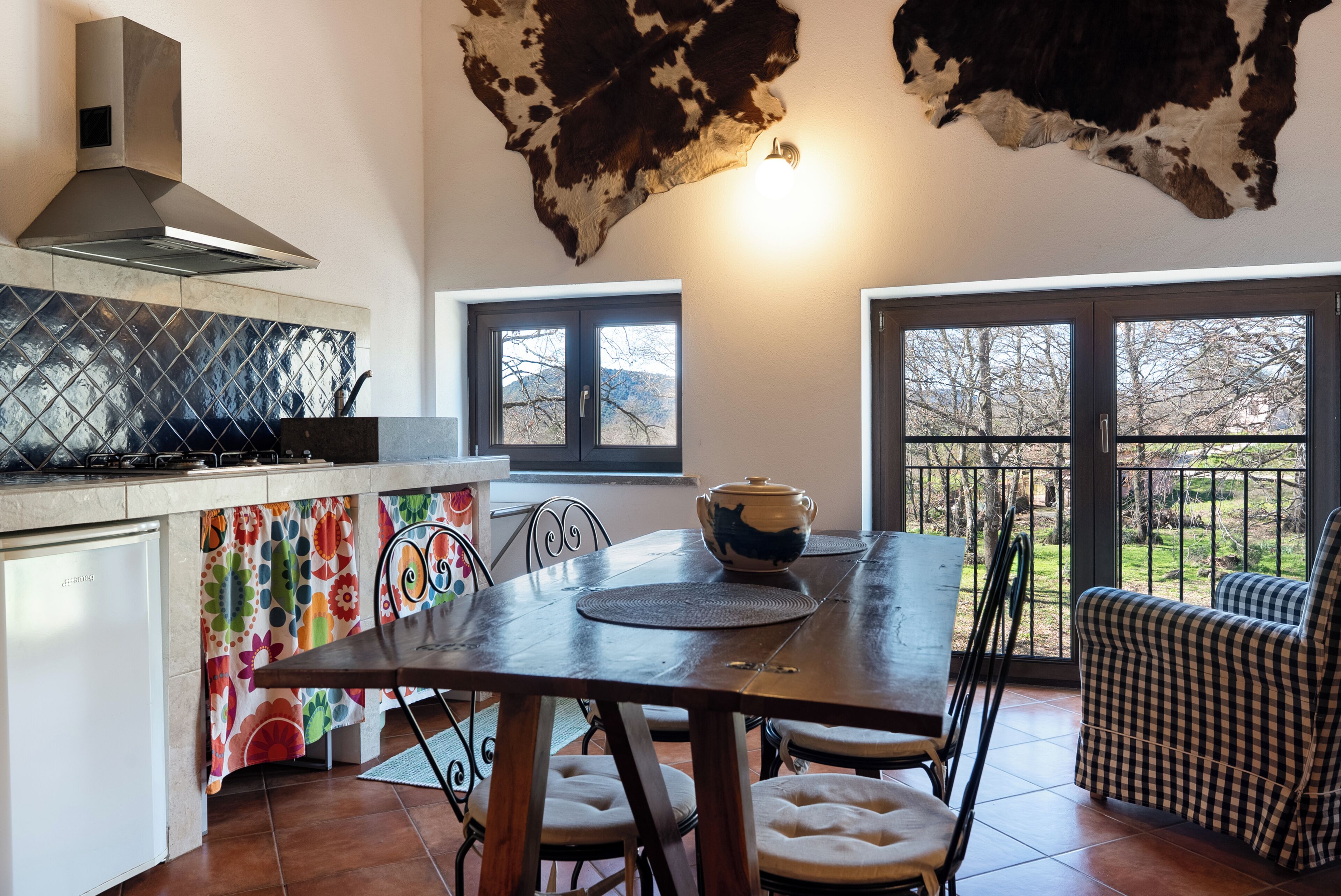 Appartement Supérieur, animaux de compagnie acceptés, vue jardin | Coin séjour