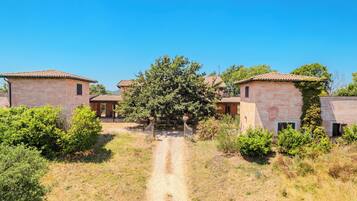 Majoituspaikan julkisivu