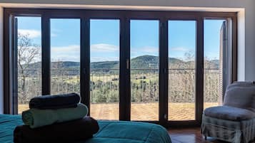 Suite Junior, terrazzo, vista mare parziale | Vista dalla camera