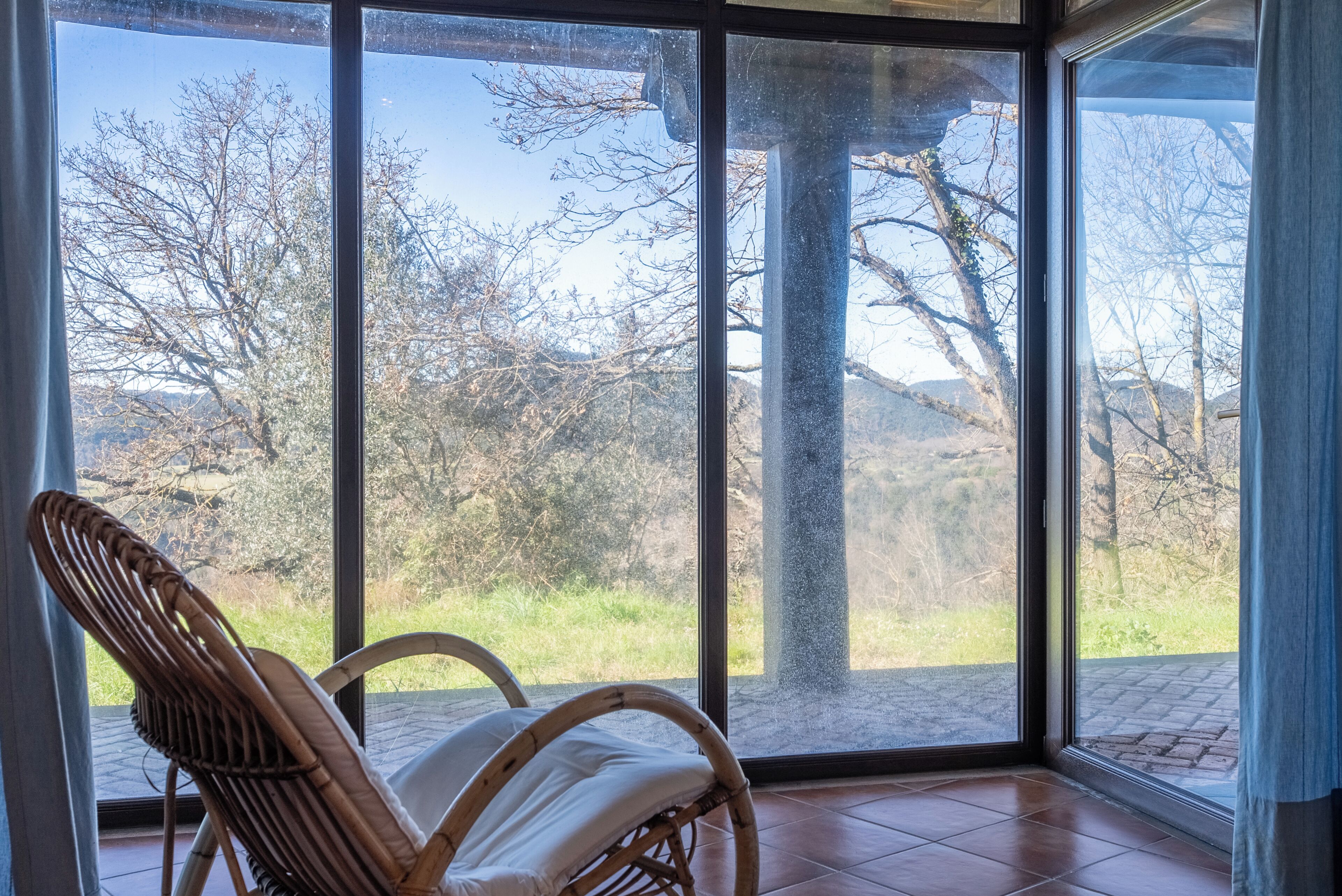 Studio Supérieur, patio, vue parc | Vue de la chambre