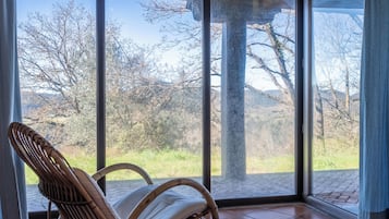 Studio Supérieur, patio, vue parc | Vue de la chambre