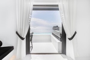 蜜月套房, 私人游泳池 | 客房景观