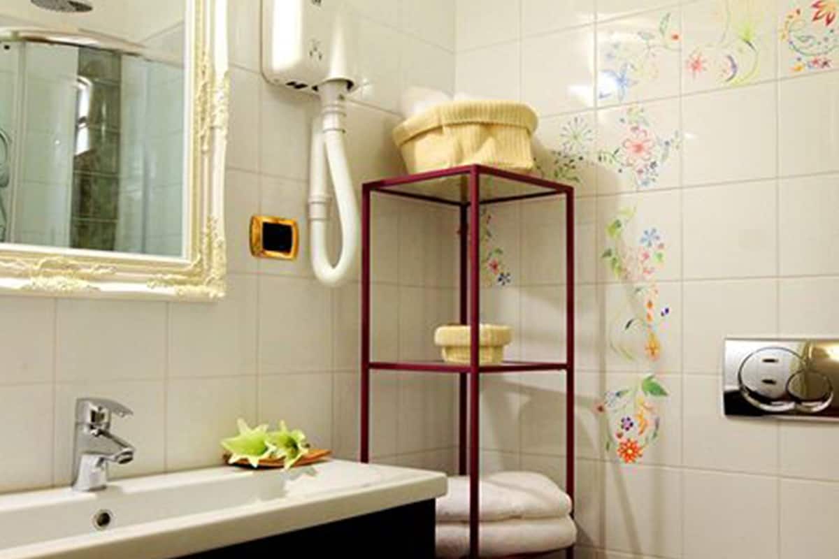 free toiletries, hair dryer, bathrobes, slippers