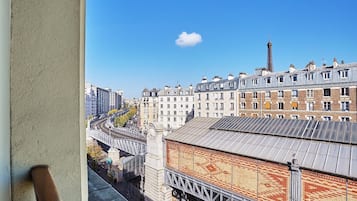 Double Room, nice Eiffel Tower view | Premium bedding, in-room safe, desk, blackout drapes