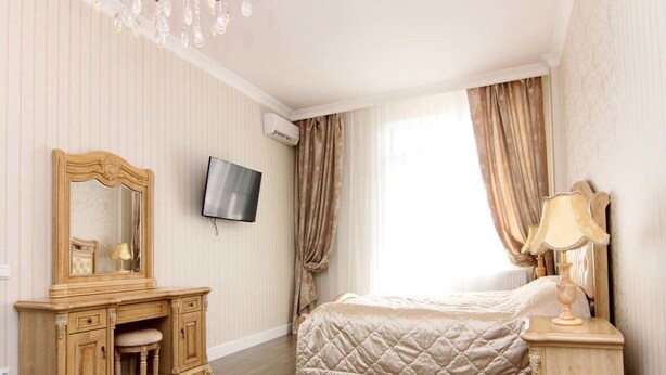 Apartment (for 3 Adults in Arcadia) | Premium bedding, in-room safe, laptop workspace, free WiFi - Apart Hotel on 24 Preobrajenskaya Street (Odesa)
